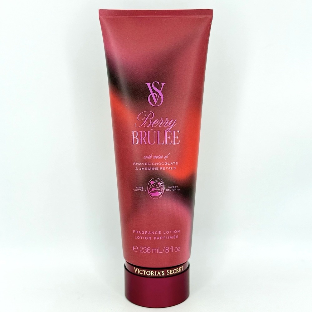 NEW! Victoria's Secret Berry Brulee Fragrance Lotion 8oz NEW Sealed Discontinued